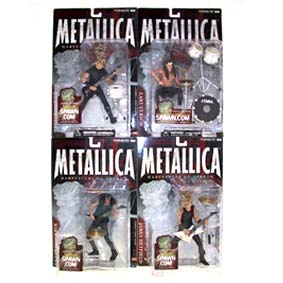 Metallica completo - 4 figuras (lacrado)