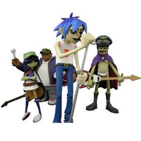 Gorillaz cj. 4 pers. (aberto)