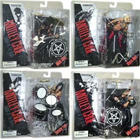 Motley Crue cj. 4 figuras