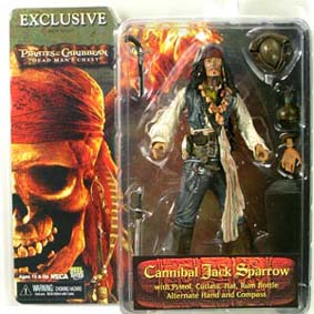 Jack Sparrow Cannibal (Dead Man Chest) Johnny Depp