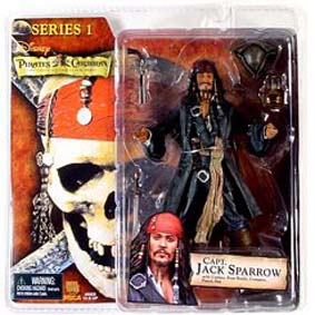 Jack Sparrow sorrindo série 1 (aberto) Johnny Depp