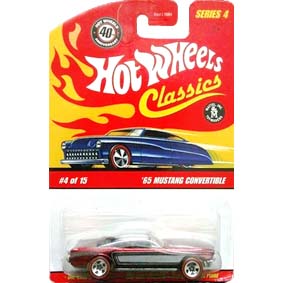 2008 Hot Wheels Cassics 65 Mustang Convertible ( 1965 ) M1861 series 4