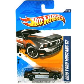 2012 Guia Hot Wheels  2010 Ford Mustang GT V5471 series 7/10 167/247