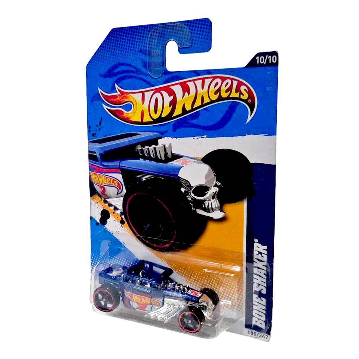 2012 Hot Wheels Bone Shaker azul V5484 series 10/10 180/247 escala 1/64