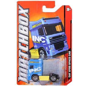 2012 Matchbox DAF XF95 Space Cab W4818 série 88/120