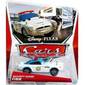 2013 Disney Pixar Cars Retro Airport Adventure 4/7 Security Guard Finn