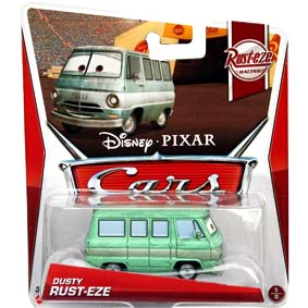 2013 Disney Pixar Cars Retro Rust-eze Racing 1/8 Dusty Rust-Eze