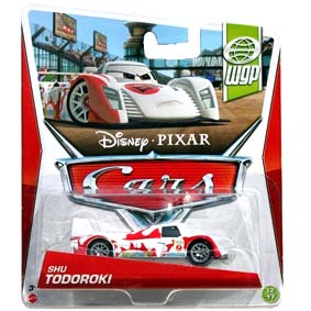 2013 Disney Pixar Cars Retro WGP World Grand Prix Shu Todoroki 12/17