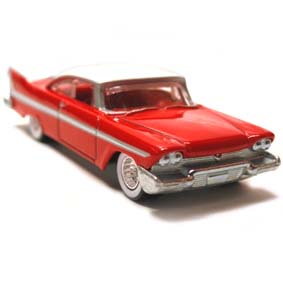2013 Hot Wheels Boulevard 58 Plymouth Belvedere CHRISTINE Carro Assassino X8238