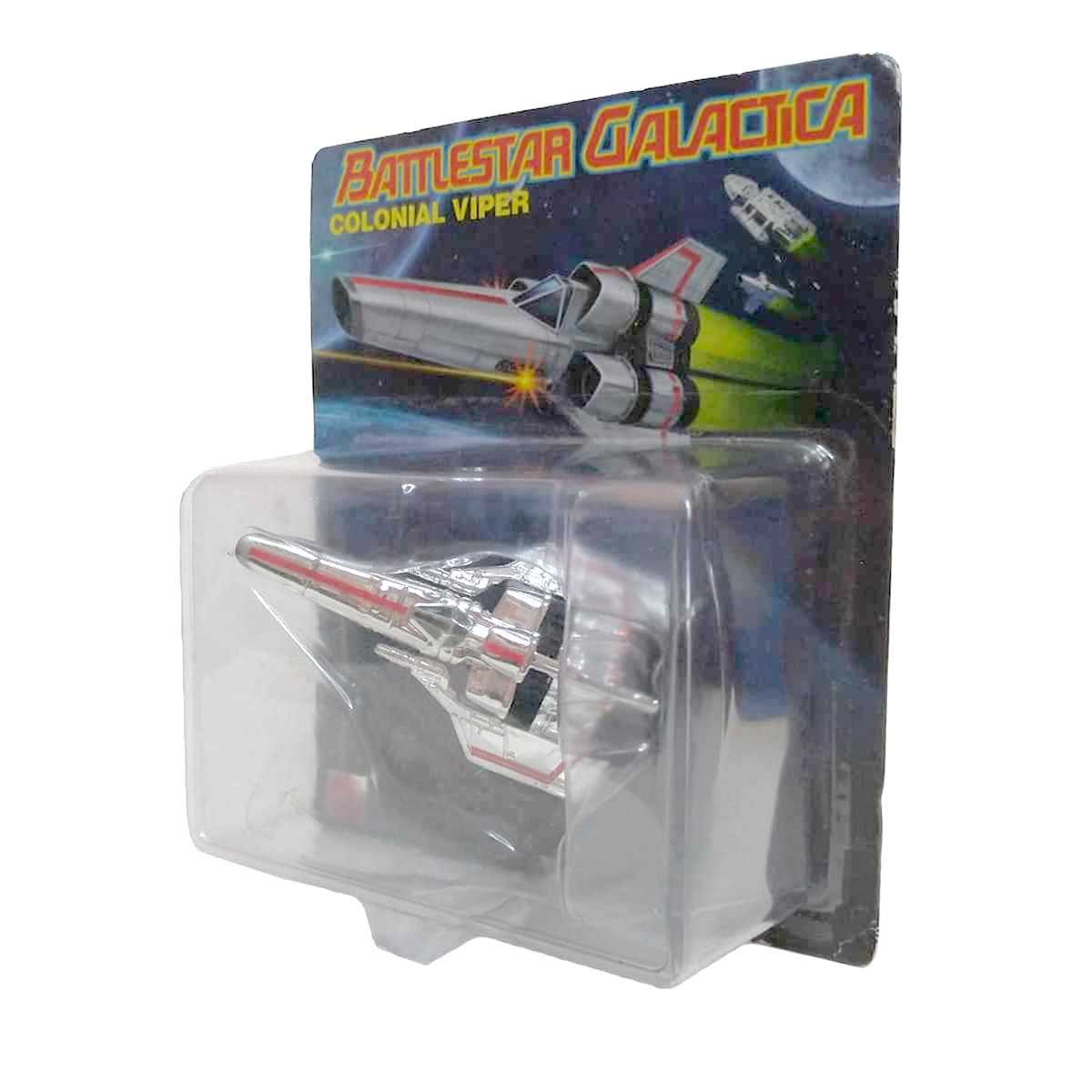 2013 SDCC Battlestar Galactica Colonial Viper cromado Mattel Hot Wheels