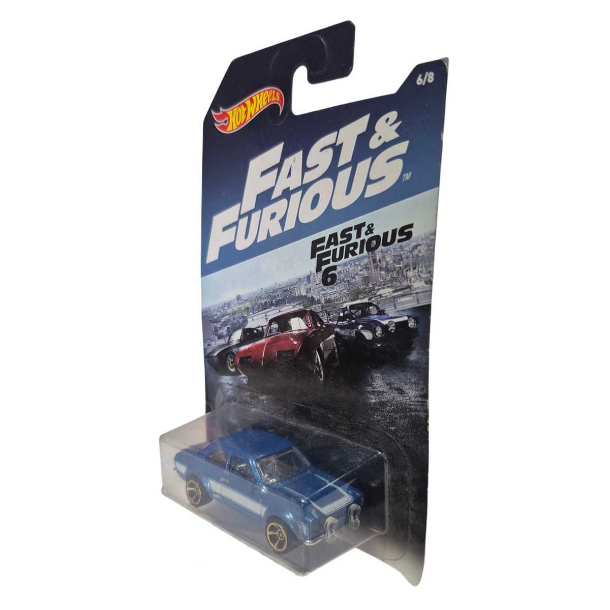 2016 Fast and Furious 6 Hot Wheels Ford Escort RS1600 DWF75 escala 1/64