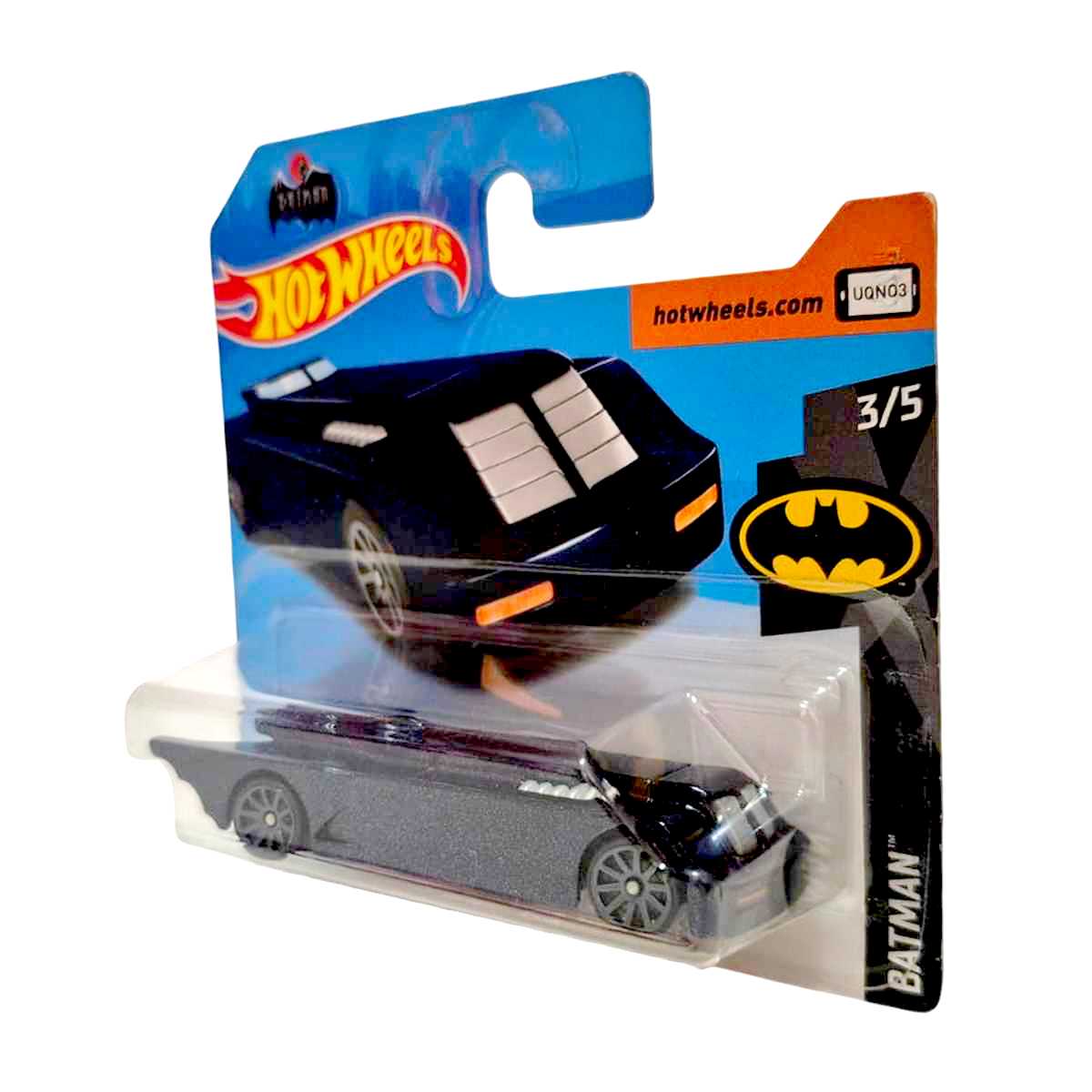 2018 Hot Wheels Batmobile Batman Animated Azul escuro FJY87 escala 1/64 series 359/365
