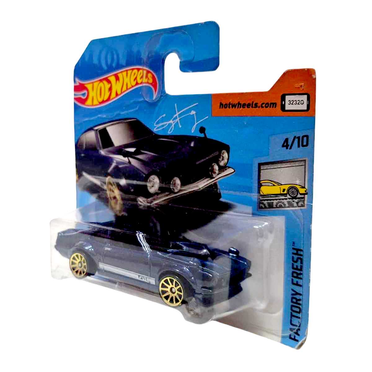 2018 Hot Wheels Custom Ford Maverick azul FJY18 series 219/365 escala 1/64