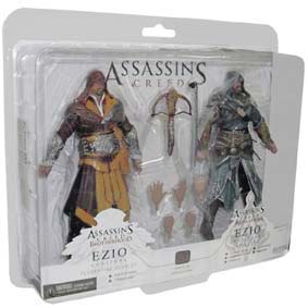 Assassins Creed Ezio Auditore Florentine Scarlet e Ezio Auditore Caspian Teal