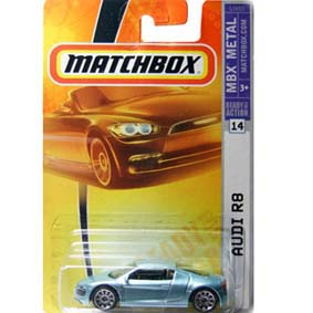 Audi R8 ( carro do Tony Stark / Homem de Ferro / Iron Man ) Matchbox escala 1/64 L5053