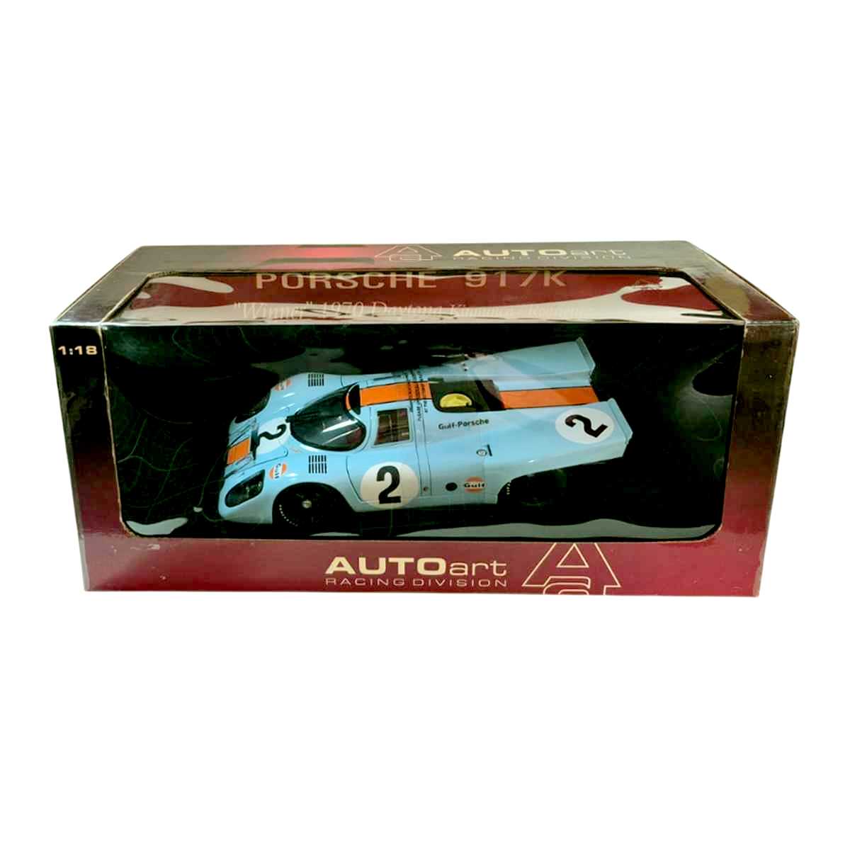 Autoart 80033 Porsche 917K Winner 1970 Daytona Kinnunen / Rodriguez escala 1/18