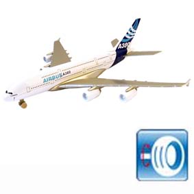 Avião Airbus A380 ( similar TAM / American / United / Emirates Air Lines )