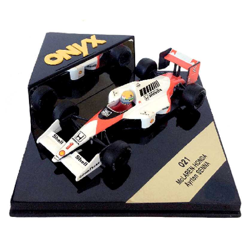 Ayrton Senna McLaren MP4/5 1989 Onyx escala 1/43