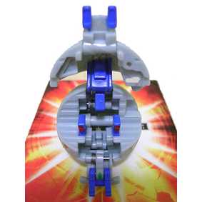 Bakugan B2 New Vestroia Haos Scraper Klawgor cinza (aberto)