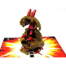 Bakugan B2 New Vestroia Klawgor Marrom (aberto)