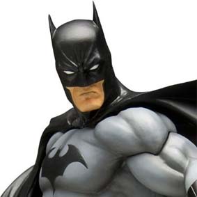Batman Black Costume ArtFX Statue Kotobukiya escala 1/6 lacrado na caixa