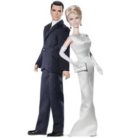 Boneca Barbie do filme Pillow Talk :: Boneco do Rock Hudson e da Doris Day