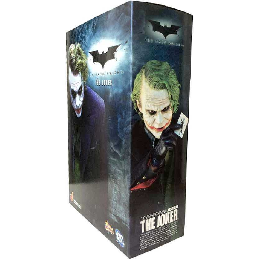 Boneco Coringa Hot Toys MMS68 Joker O Cavaleiro das Trevas The Dark Knight 1/6 