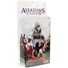 Boneco do Assassins Creed II 2 - Ezio branco da Neca 