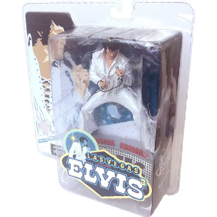Boneco do Elvis Presley 3 Las Vegas (lacrado) com 13 cm de altura