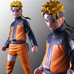 Boneco do Naruto Shippuden série 1 da Toynami (aberto) com base