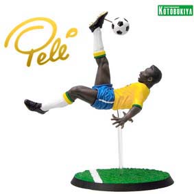 Boneco do Pelé 20th Century Icon Kotobukiya Piziitoys Brasil 1970
