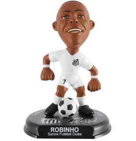 Boneco do Robinho do Santos Futebol Clube (Caricato/Caricatura)