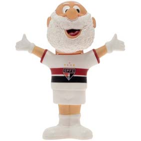 Boneco do São Paulo Uniforme 1 (Mascotes Oficiais dos Clubes de Futebol)