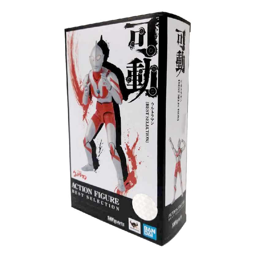 Boneco do Ultraman Bandai S.H.Figuarts Best Selection 2526179 Novo e Original