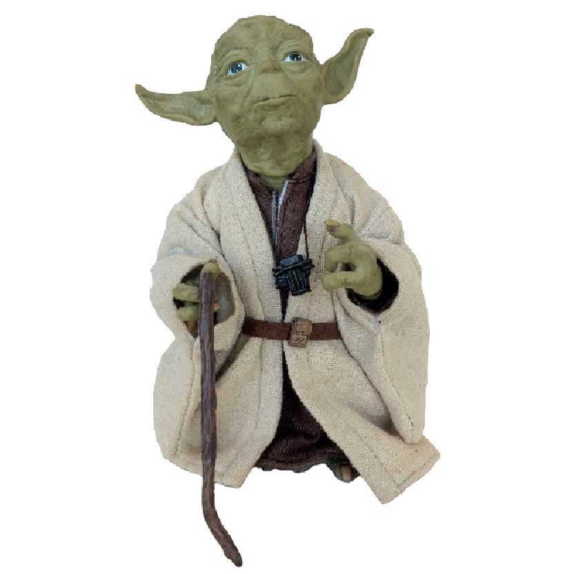 Boneco do Yoda Star Wars Guerra nas Estrelas Medicom Takara Tomy escala 1/6