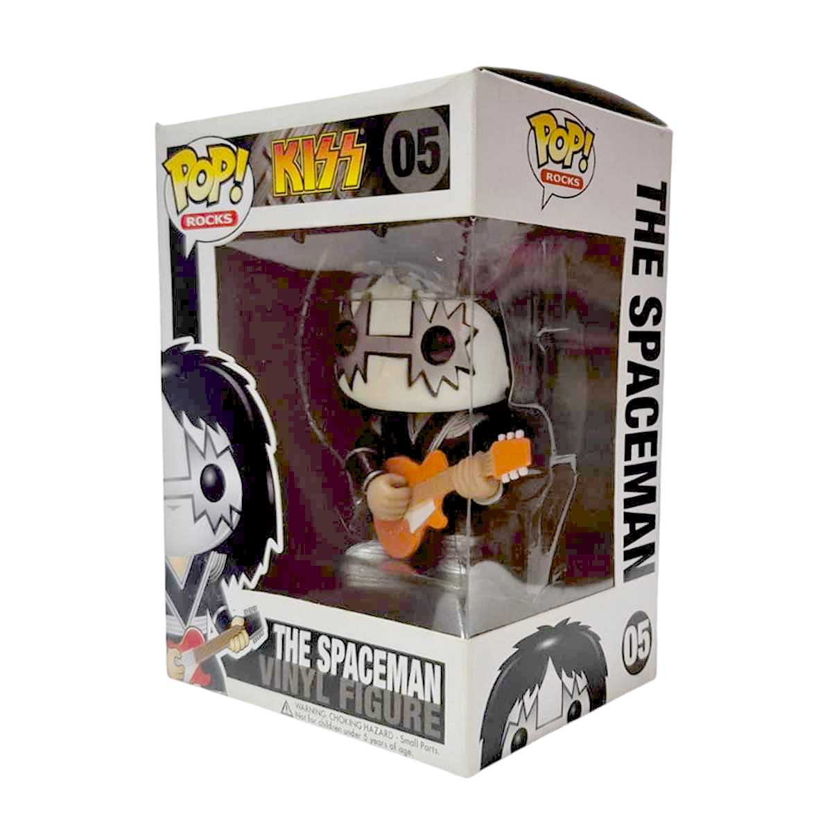 Boneco Funko Pop! Rocks Kiss The Spaceman Vinyl figure número 05 Vaulted Ace Frehley
