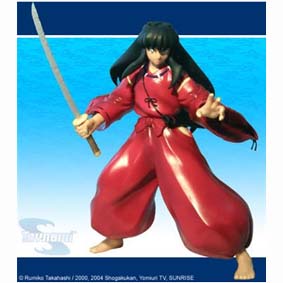 Boneco Inuyasha Human version  Convention exclusive (aberto) RARO