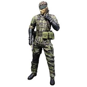 Boneco Metal Gear Solid 3 Naked Snake TIGER CAMO Medicom
