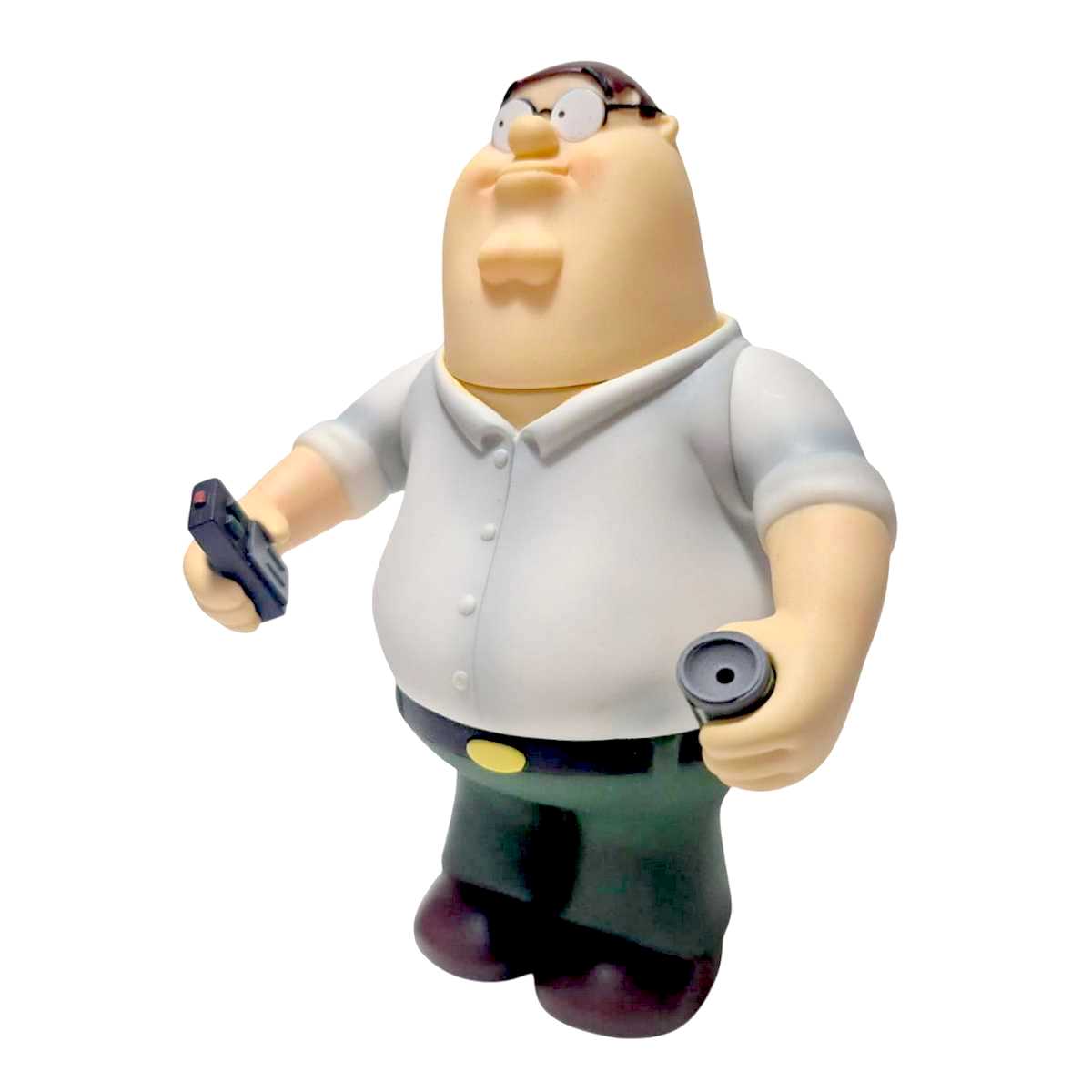 Boneco Peter Griffin Family Guy Uma Família da Pesada (Aberto) Mezco Toyz