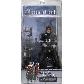 Boneco Resident Evil 4 Leon Kennedy RCPD Neca Action Figures