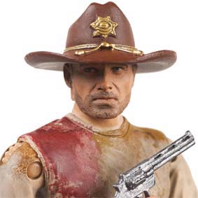Boneco Rick Grimes The Walking Dead TV series 2 Mcfarlane Toys
