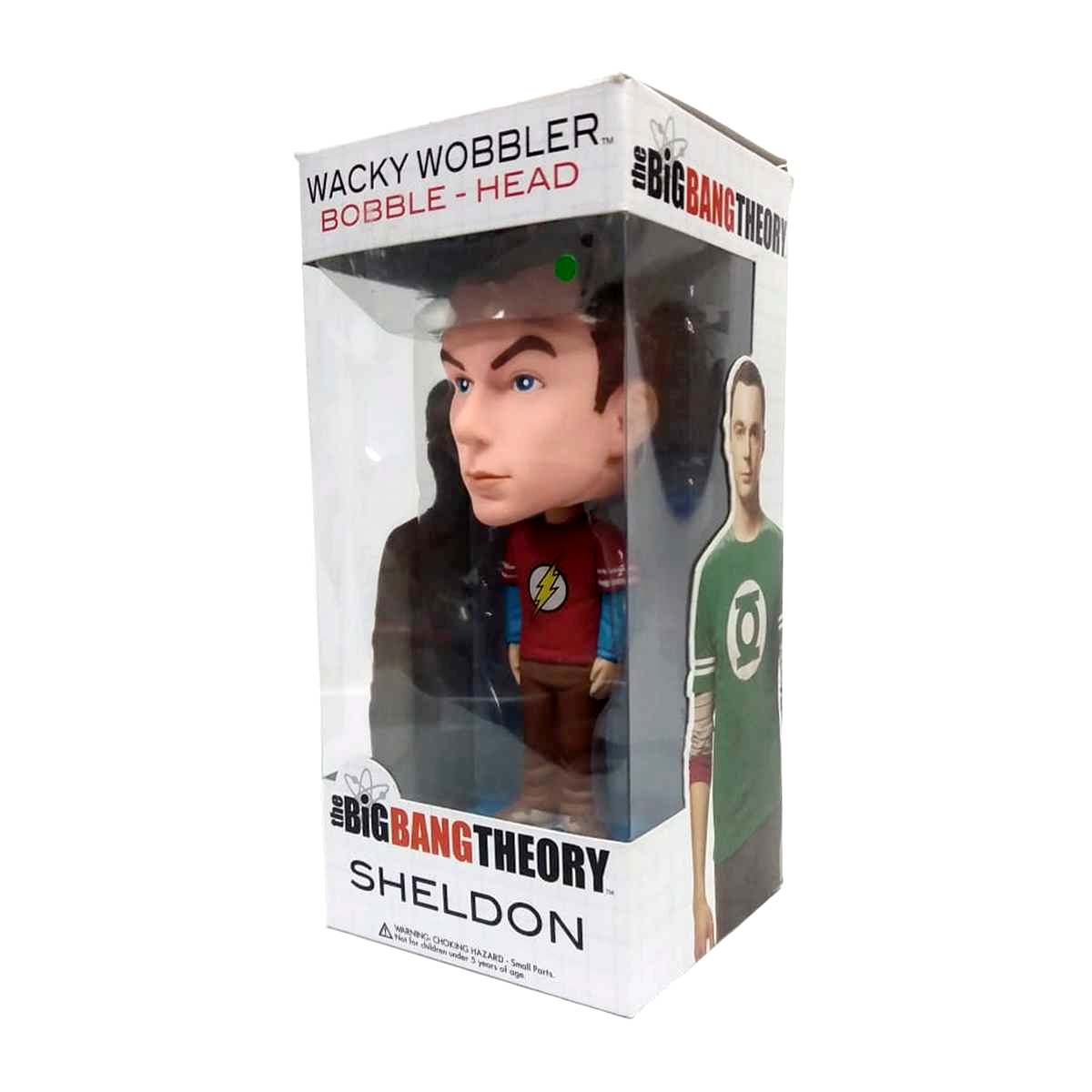 Boneco Sheldon Cooper Funko The Big Bang Theory Bobble-Head Wacky Wobbler