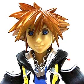 Boneco Sora Kingdom Hearts 2 Play Arts Kai Square Enix Action Figure