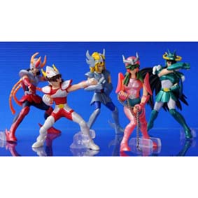 Bonecos Cavaleiros do Zodiaco Bandai