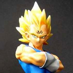 Bonecos Dragon Ball Z não articulado HSCF 04 Super Saiyan Vegeta 