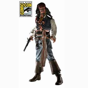 Bonecos Piratas do Caribe Jack Sparrow Cannibal (aberto) Johnny Depp 
