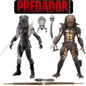Bonecos Predators :: Berserker and City Hunter Predator Action Figures