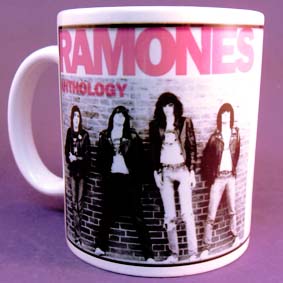 Caneca da banda punk rock Ramones 