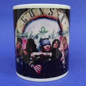 Caneca Guns N Roses ( em cerâmica ) Axl Rose