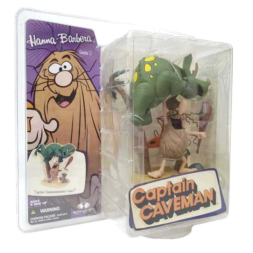 Capitão Caverna série 2 Boneco da Hanna Barbera Mcfarlane Toys